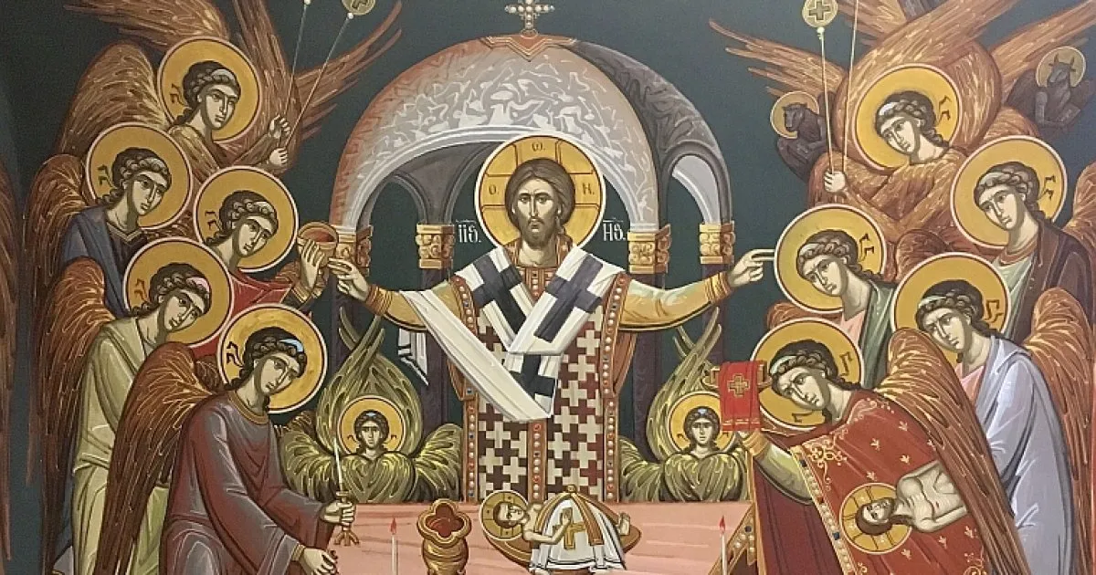 Sf. Liturghie - locul unde cerul se unește cu pământul!